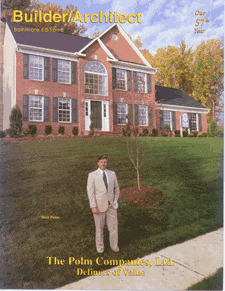 Rick Polm on the front of Builder and Architect Magazine